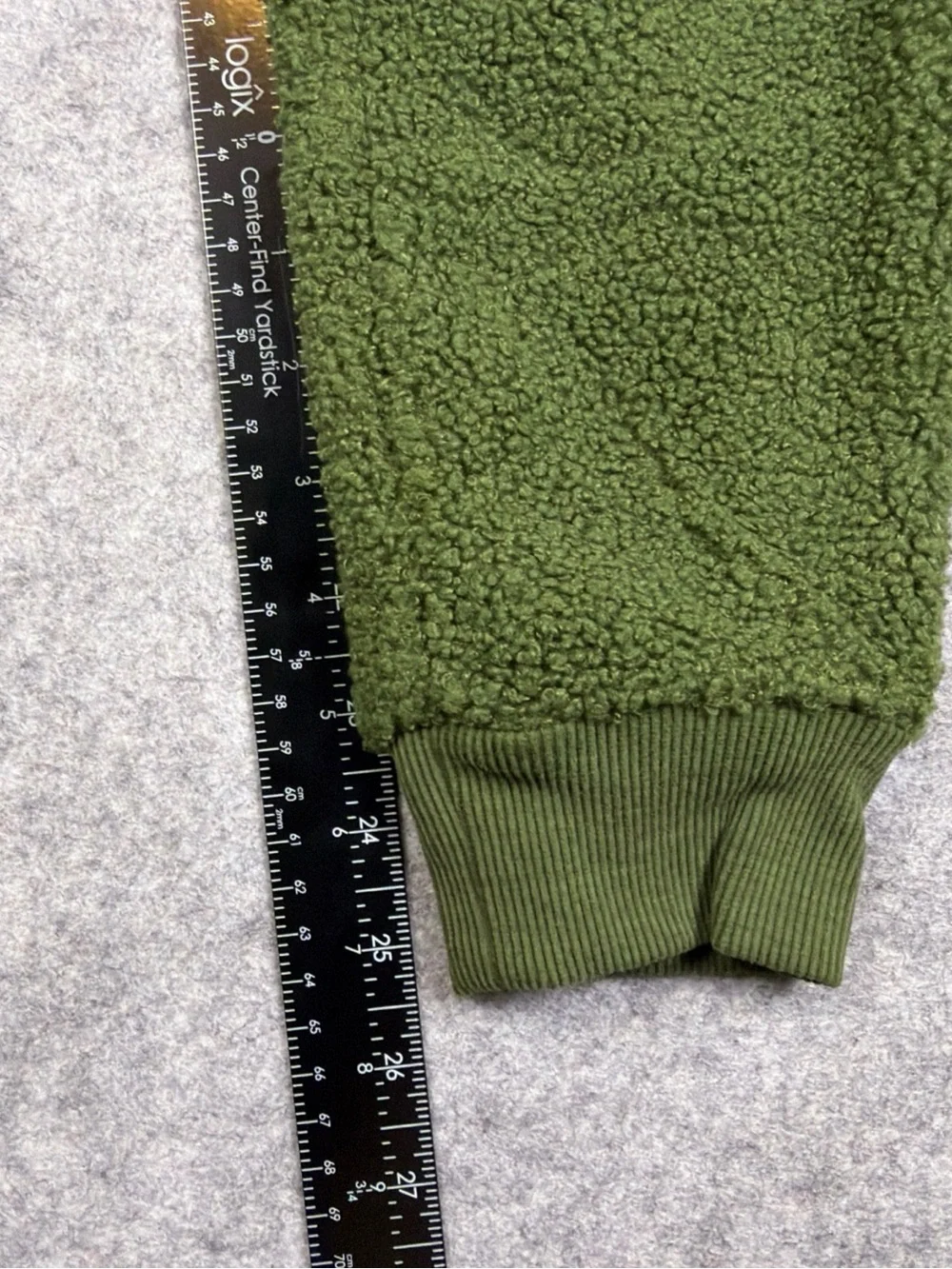 Goumi Olive Green Sherpa Tracksuit